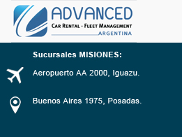 alquiler de autos sucursal misiones advanced argentina