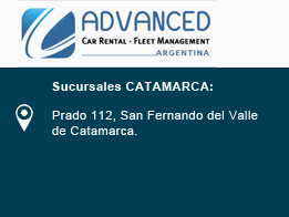 alquiler de autos sucursal catamarca advanced argentina