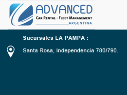 alquiler de autos sucursal la pampa advanced argentina