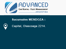 alquiler de autos sucursal mendoza advanced argentina