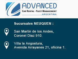 alquiler de autos sucursal neuquen advanced argentina