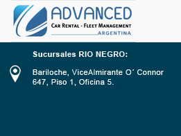 alquiler de autos sucursal rio negro advanced argentina